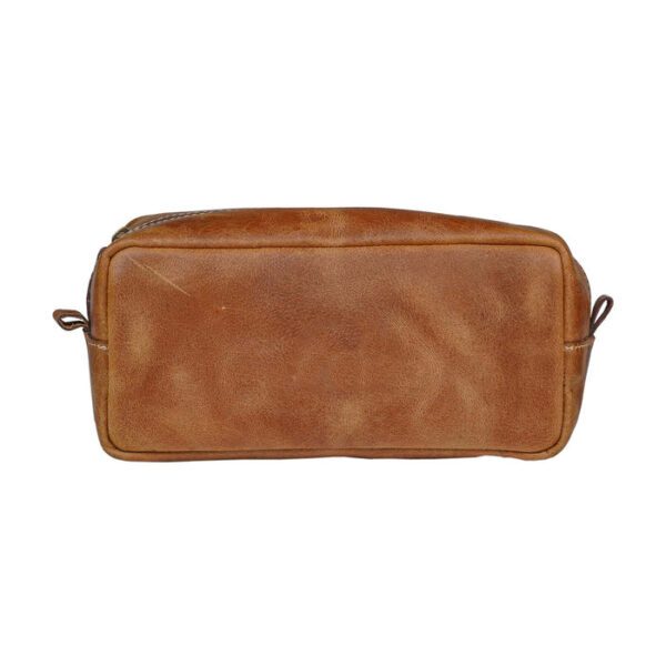 Men Leather Bag Travel Dopp Kit 336