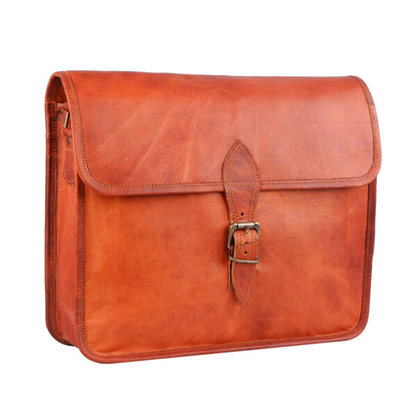 Men Leather Bag Travel Dopp Kit 334 - Image 3