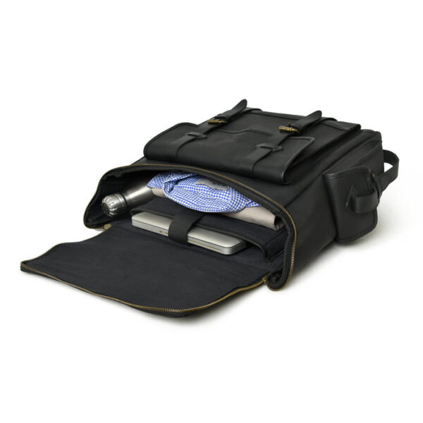 Men Leather Bag Travel Dopp Kit 37 - Image 3