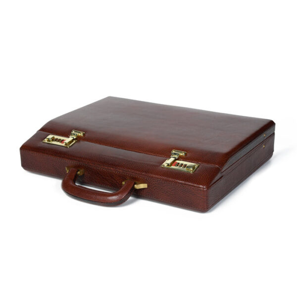 Men Leather Bag Travel Dopp Kit 78 - Image 7