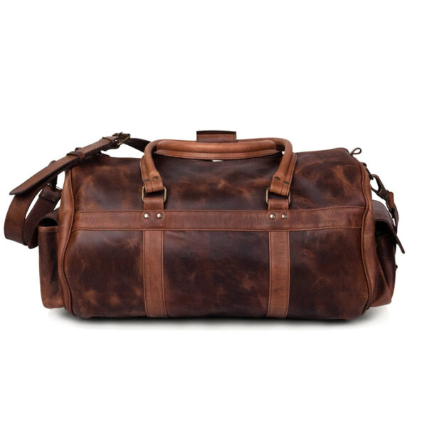 Men Leather Bag Travel Dopp Kit 333 - Image 4