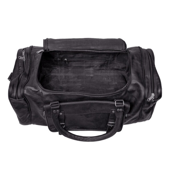 Men Leather Bag Travel Dopp Kit 304 - Image 5