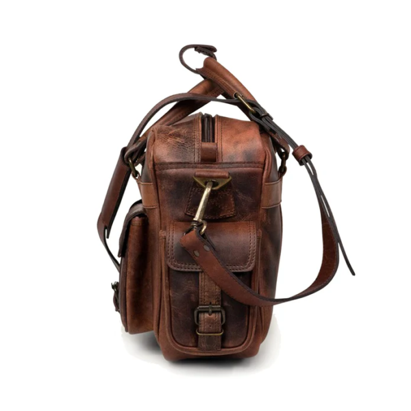 Men Leather Bag Pilot Briefcase - Image 3