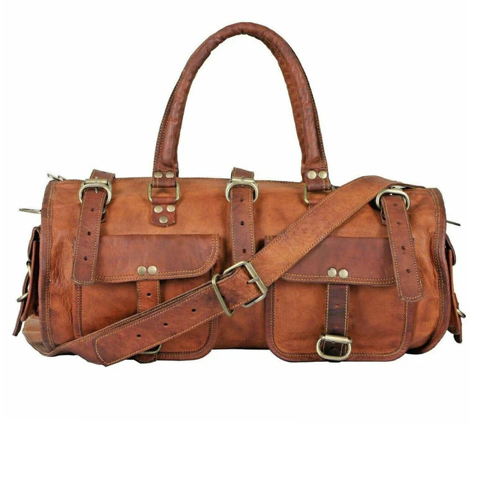 Men Leather Bag Duffle II