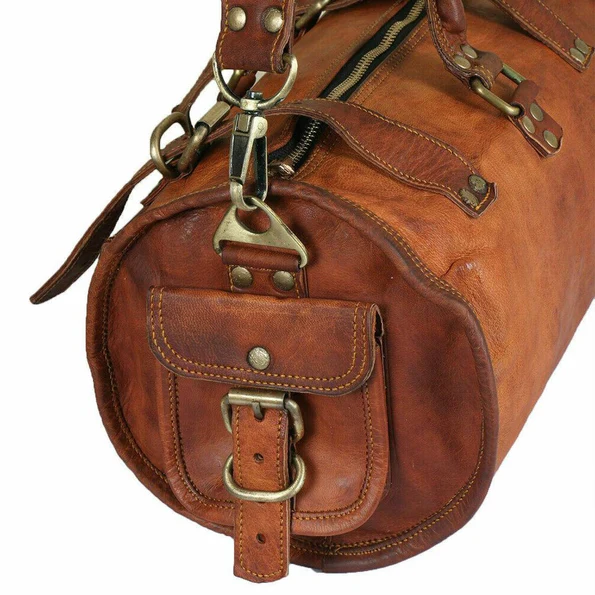 Men Leather Bag Duffle II - Image 2