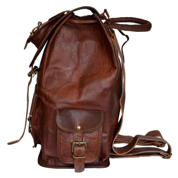 Men Leather Bag Hiking - Image 3