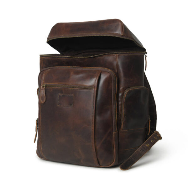 Men Leather Bag Travel Dopp Kit 350 - Image 3