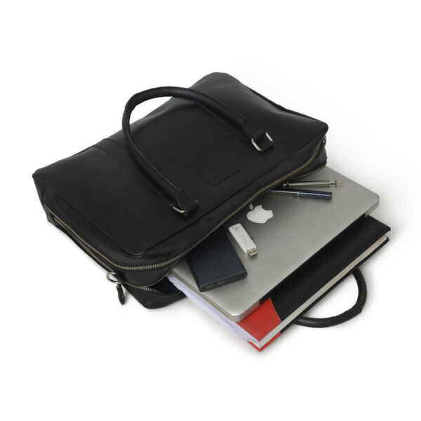 Men Leather Bag Travel Dopp Kit 345 - Image 3