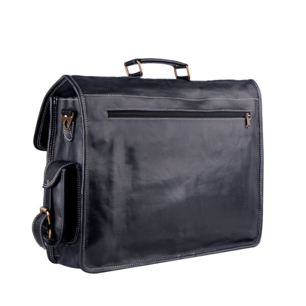 Men Leather Bag Travel Dopp Kit 344 - Image 2