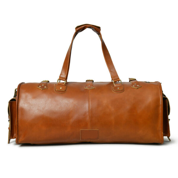 Men Leather Bag Travel Dopp Kit 355 - Image 3