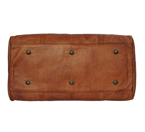 Men Leather Bag Travel Dopp Kit 354 - Image 4