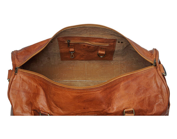 Men Leather Bag Travel Dopp Kit 354 - Image 3