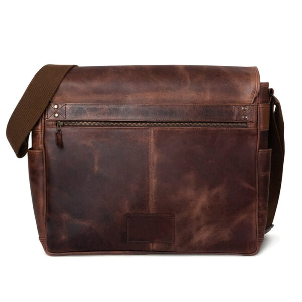 Men Leather Bag Travel Dopp Kit 353 - Image 3