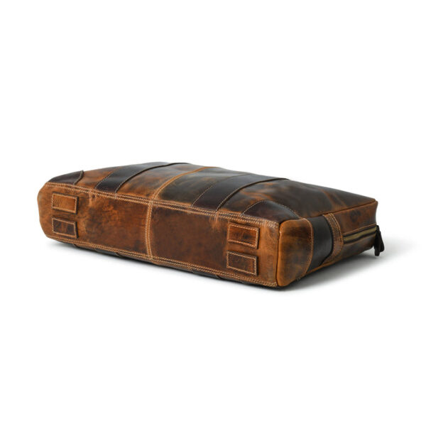 Men Leather Bag Travel Dopp Kit 342 - Image 2