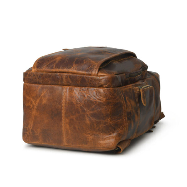 Men Leather Bag Travel Dopp Kit 343 - Image 3