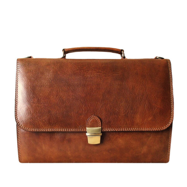 Men Leather Bag Travel Dopp Kit 30 463 - Image 3