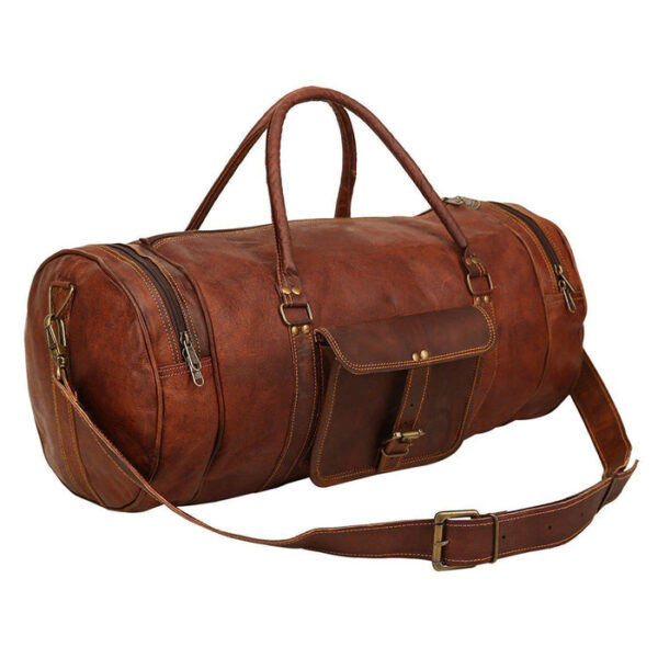 Men Leather Bag Travel Dopp Kit 30 459 - Image 3