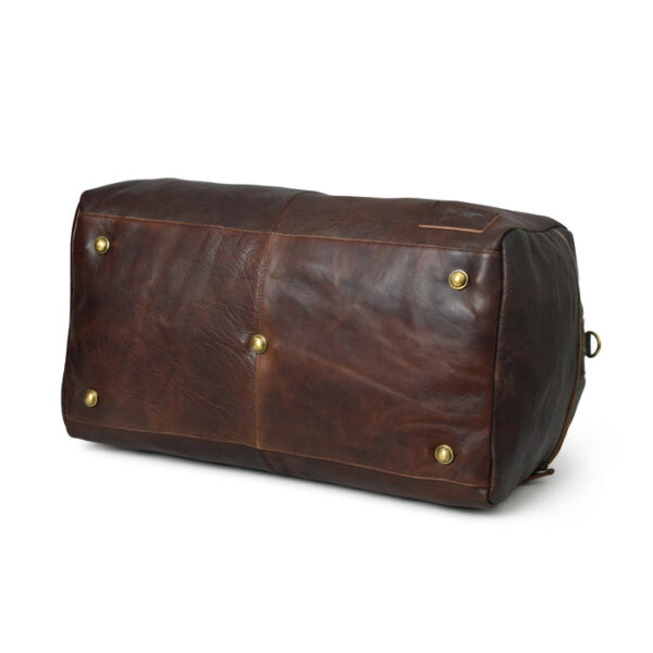 Men Leather Bag Travel Dopp Kit 30 458 - Image 5