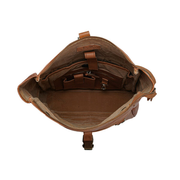 Men Leather Bag Travel Dopp Kit 30 455 - Image 3