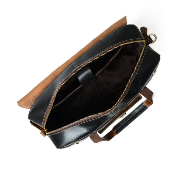 Men Leather Bag Travel Dopp Kit 30 454 - Image 4