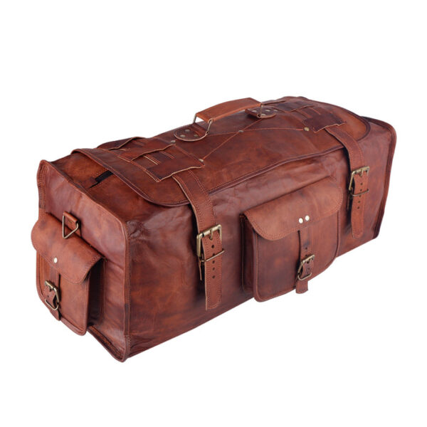 Men Leather Bag Travel Dopp Kit 30 453 - Image 4