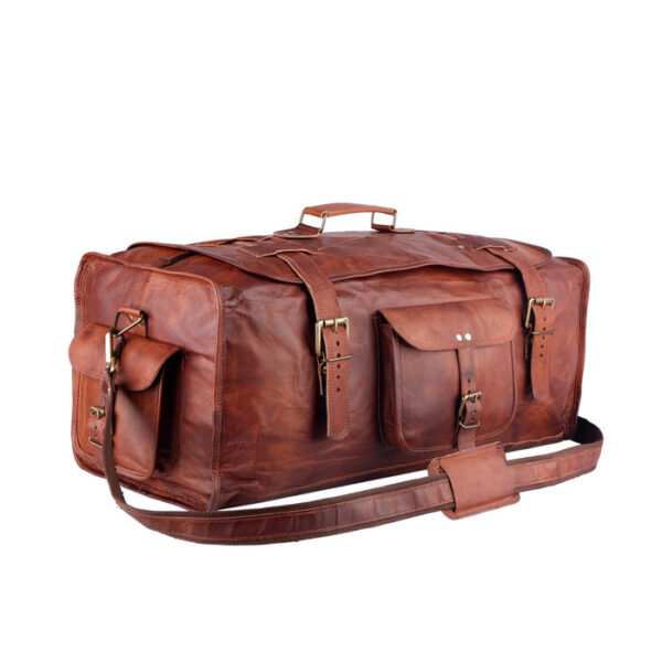 Men Leather Bag Travel Dopp Kit 30 453 - Image 3