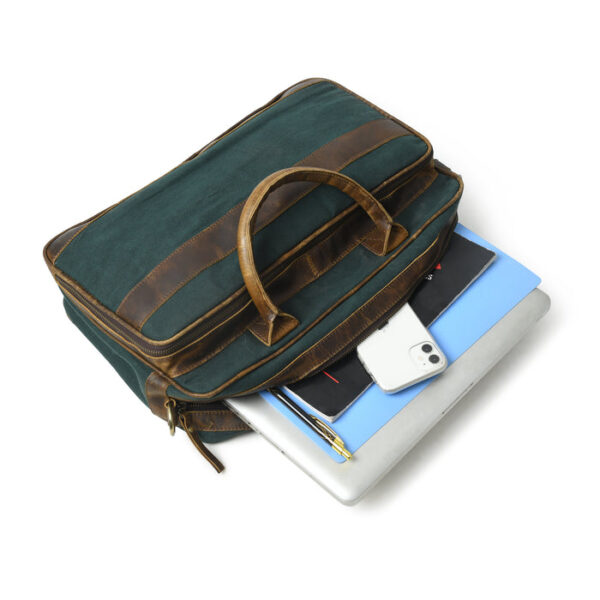 Men Leather Bag Travel Dopp Kit 30 49 - Image 3