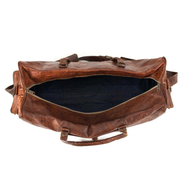 Men Leather Bag Travel Dopp Kit 30 41 - Image 2