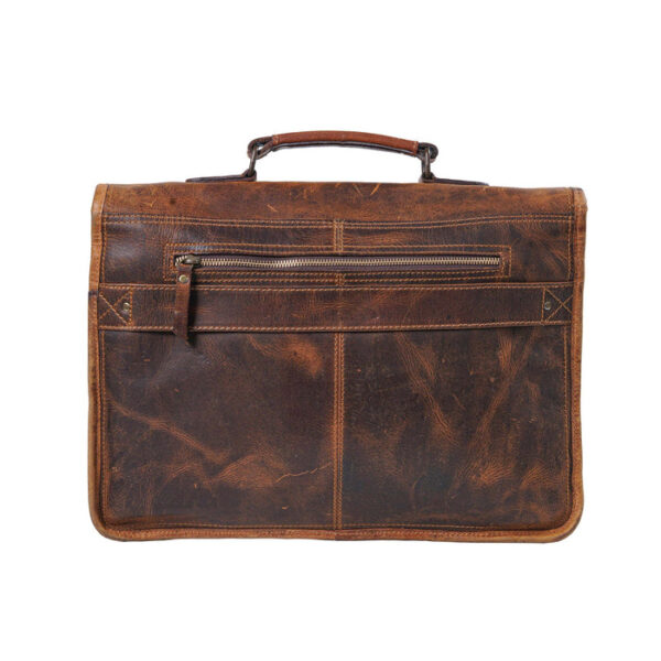 Men Leather Bag Travel Dopp Kit 30 517 - Image 5