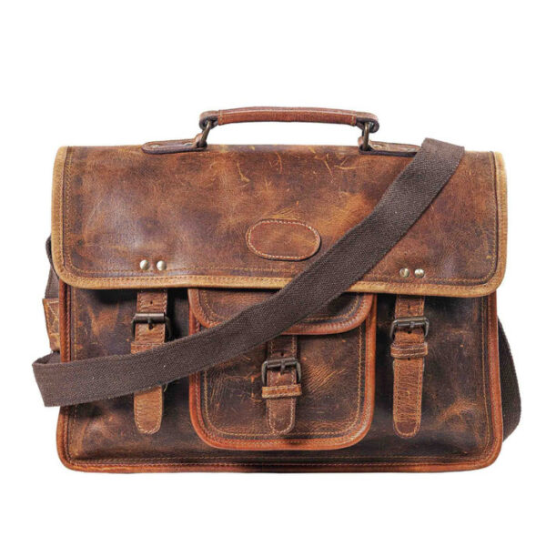 Men Leather Bag Travel Dopp Kit 30 517 - Image 2