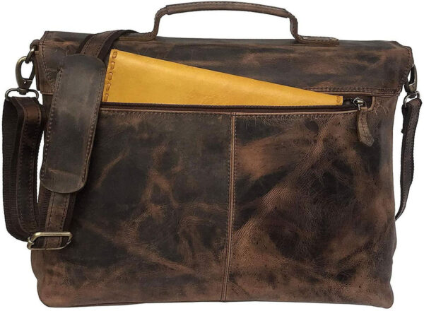 Men Leather Bag Travel Dopp Kit 30 508 - Image 4