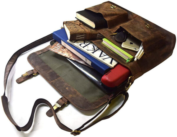 Men Leather Bag Travel Dopp Kit 30 508 - Image 3