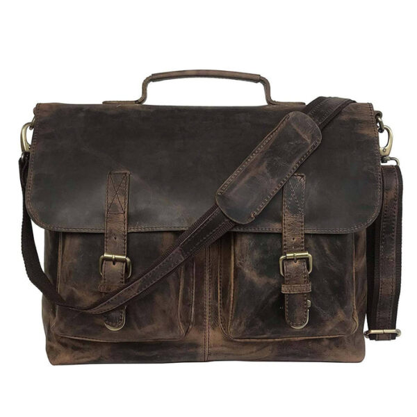 Men Leather Bag Travel Dopp Kit 30 508 - Image 2