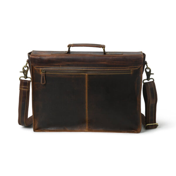 Men Leather Bag Travel Dopp Kit 30 516 - Image 4