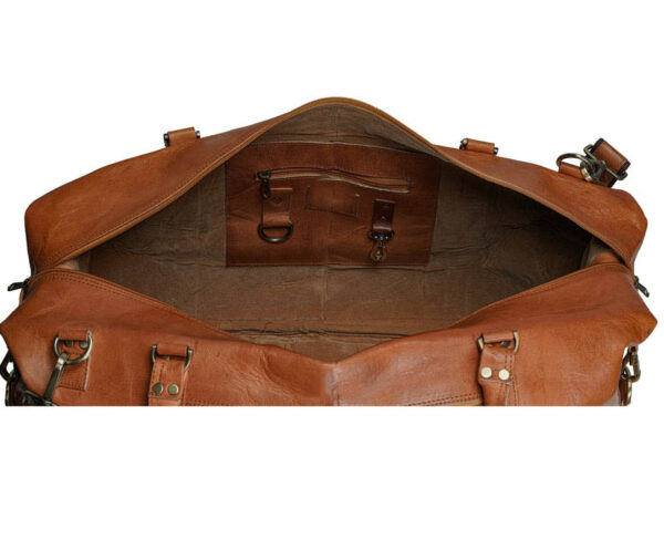 Men Leather Bag Travel Dopp Kit 30 503 - Image 4