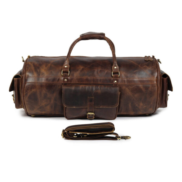 Men Leather Bag Travel Dopp Kit 30 501 - Image 2