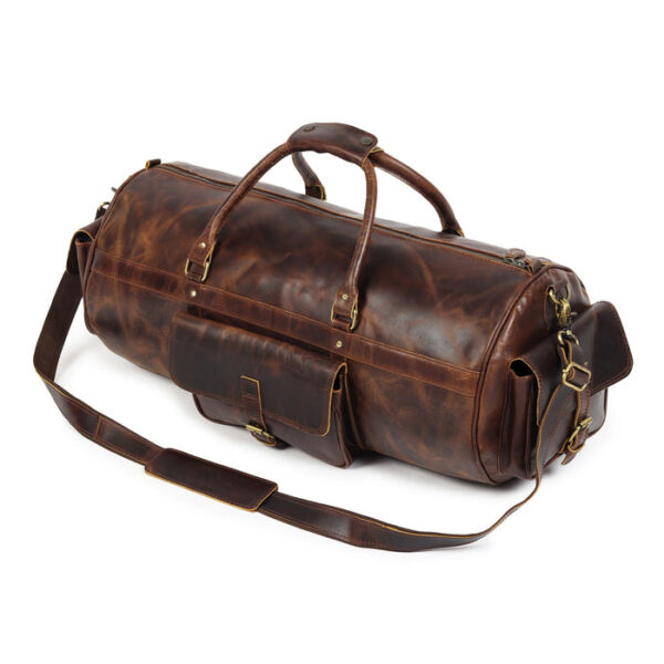 Men Leather Bag Travel Dopp Kit 30 501