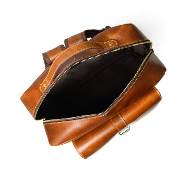 Men Leather Bag Travel Dopp Kit 30 524 - Image 4