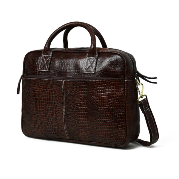 Men Leather Bag Travel Dopp Kit 30 523 - Image 4