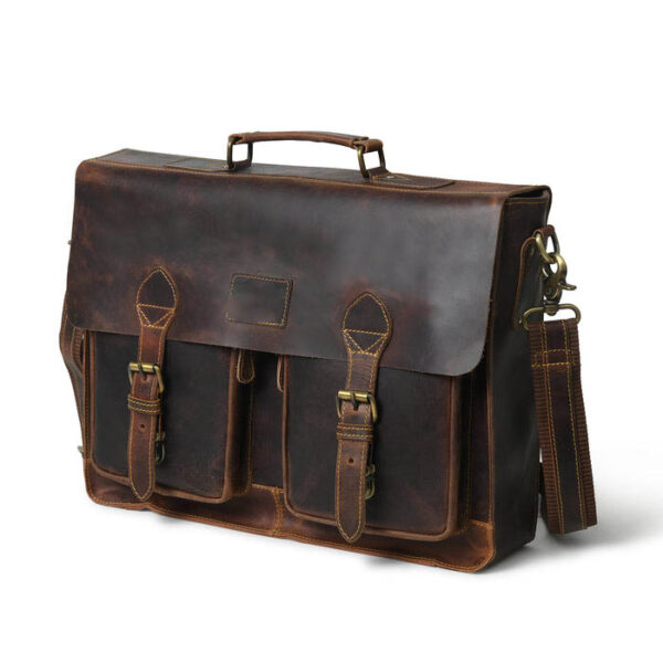 Men Leather Bag Travel Dopp Kit 30 516 - Image 2