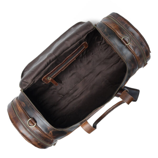 Men Leather Bag Travel Dopp Kit 30 520 - Image 4