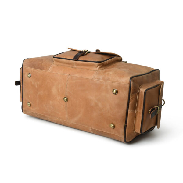 Men Leather Bag Travel Dopp Kit 30 616 - Image 4