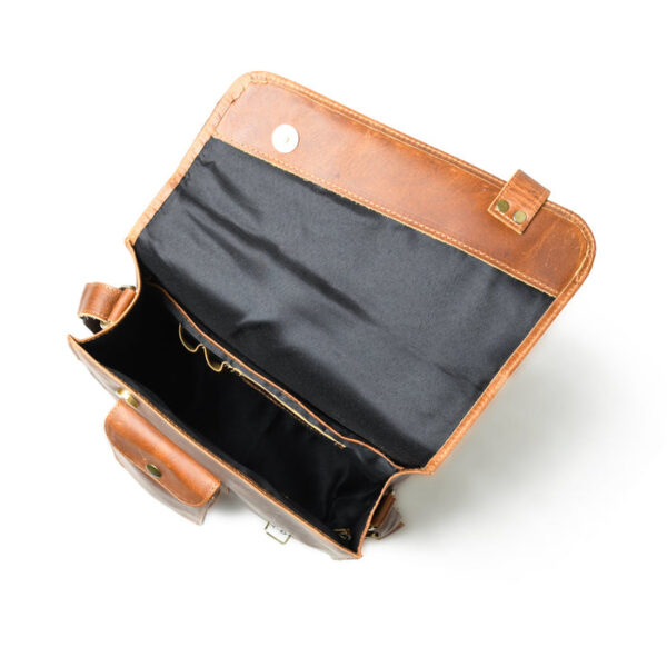 Men Leather Bag Travel Dopp Kit 30 622 - Image 3