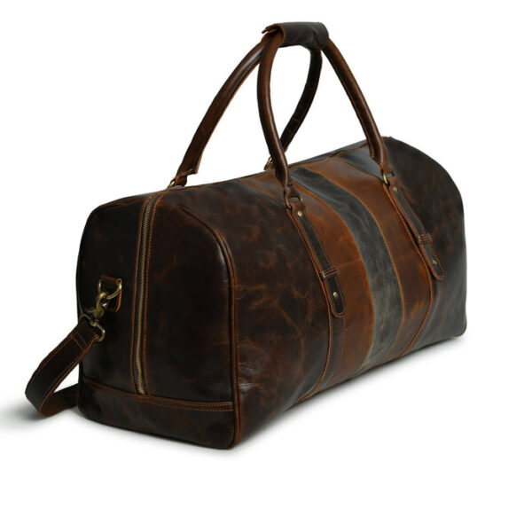 Men Leather Bag Travel Dopp Kit 30 608 - Image 3