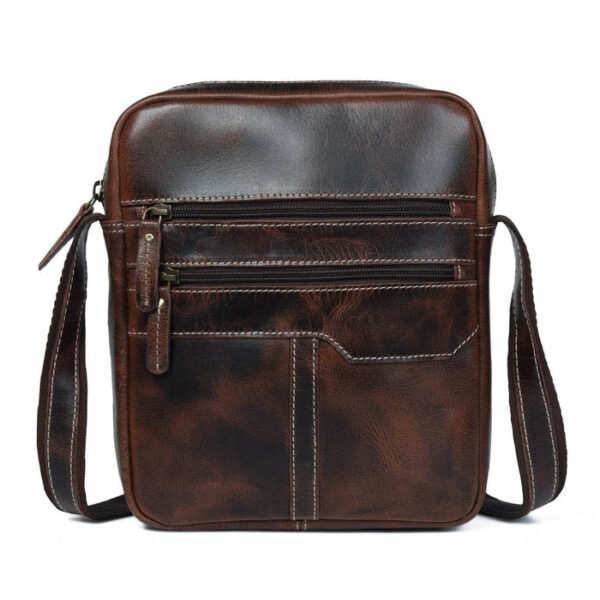 Men Leather Bag Travel Dopp Kit 30 724 - Image 4