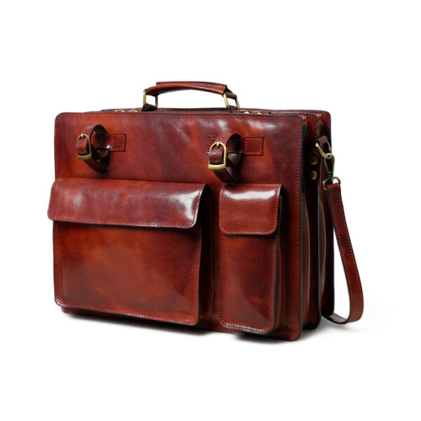 Men Leather Bag Travel Dopp Kit 30 708 - Image 3