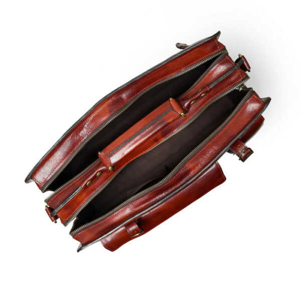 Men Leather Bag Travel Dopp Kit 30 708 - Image 2