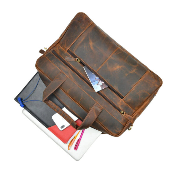 Men Leather Bag Travel Dopp Kit 30 707