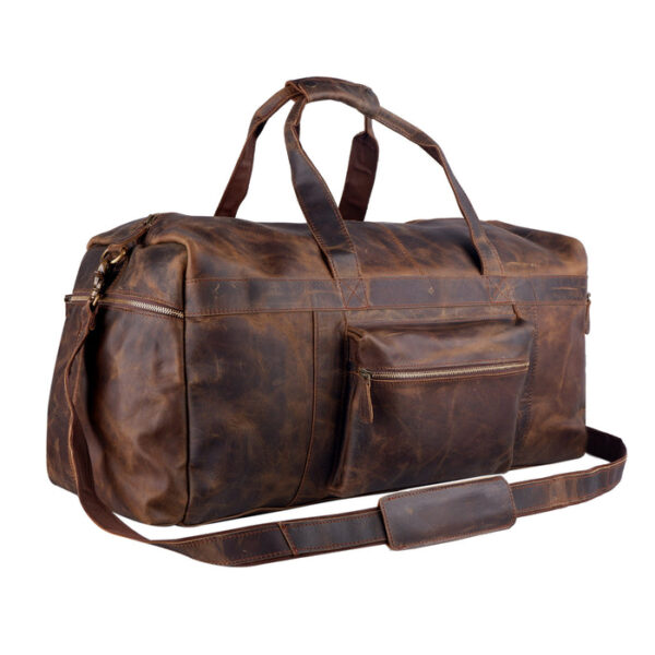 Men Leather Bag Travel Dopp Kit 30 704 - Image 2