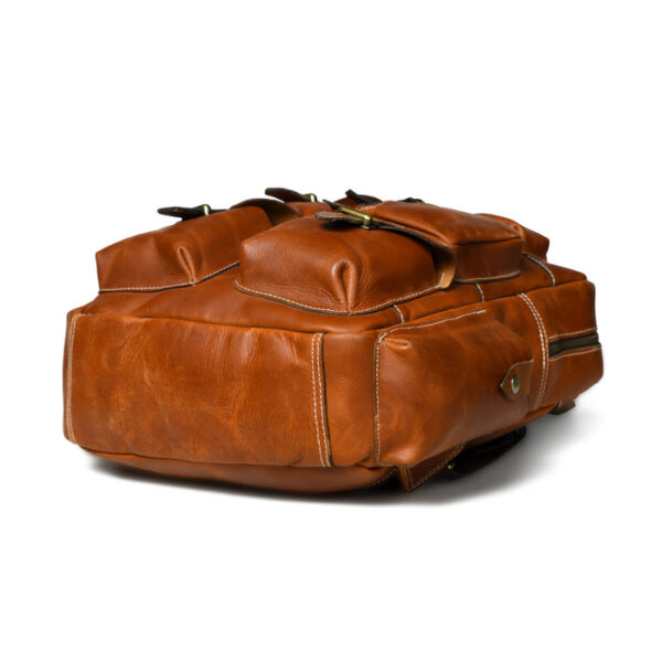 Men Leather Bag Travel Dopp Kit 30 802 - Image 4